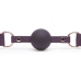Fifty Shades Freed Cherished Collection Leather Ball Gag Purple & Rose Gold