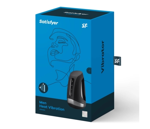 Satisfyer - Men Masturbator Heat Vibration