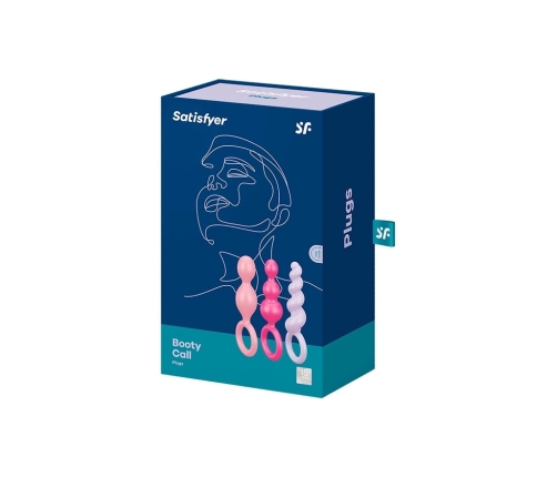 Satisfyer - Booty Call Plugs Multi Color
