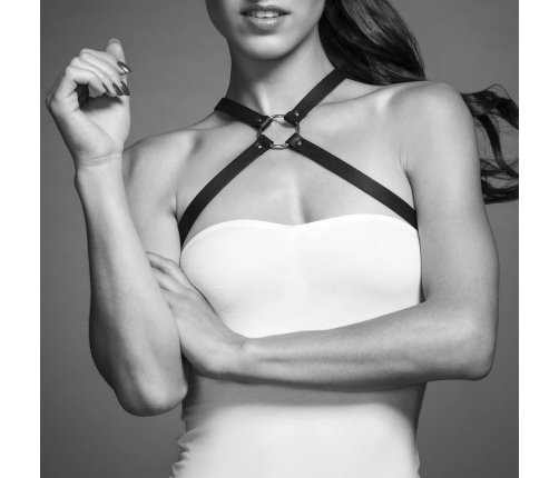 Bijoux Indiscrets - Maze Chest Thin Harness Black
