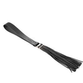 Bijoux Indiscrets - Maze Tassel Flogger Black