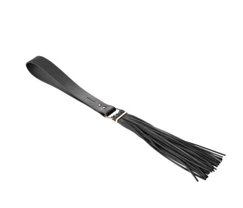 Bijoux Indiscrets - Maze Tassel Flogger Black