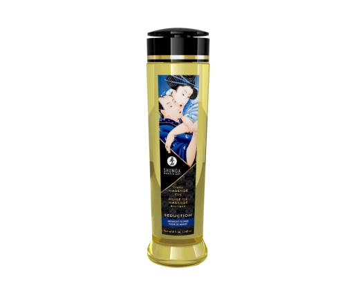 Shunga Massage Oil Seduction Midnight Flower 240ml - Olejek do masażu z kwiatowym aromatem