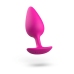 B Swish bfilled Basic Plus Intimate Silicone Plug Magenta 10cm