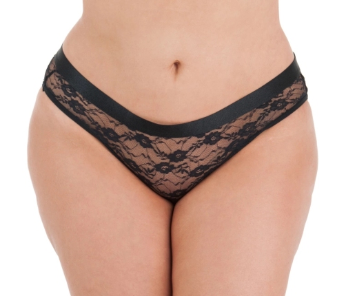 Happy Rabbit Plus Size Remote-Controlled Wearable Vibe Set Black