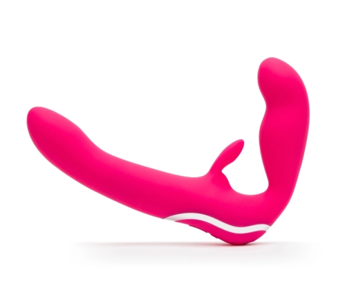 Happy Rabbit - Strapless Strap-On Pink