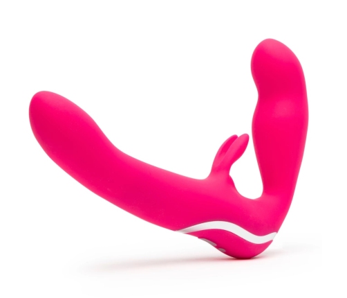 Happy Rabbit - Strapless Strap-On Pink