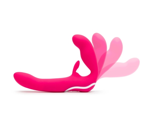 Happy Rabbit - Strapless Strap-On Pink