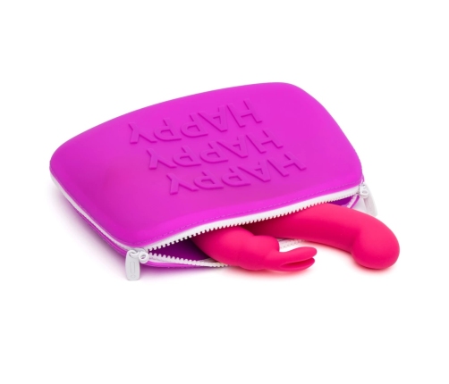Happy Rabbit - HAPPY Storage Zip Bag Large Purple