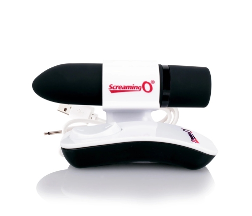 Screaming O Charged Positive Remote Black - Wireless Compact Vibrator 20 Modes