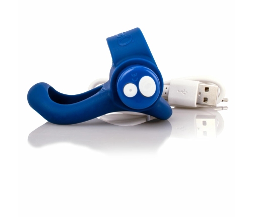 The Screaming O Charged You-Turn Plus Blueberry Rechargeable Ring