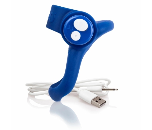 The Screaming O Charged You-Turn Plus Blueberry Rechargeable Ring