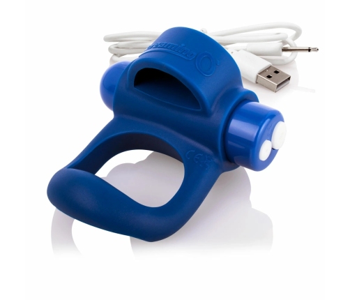 The Screaming O Charged You-Turn Plus Blueberry Rechargeable Ring