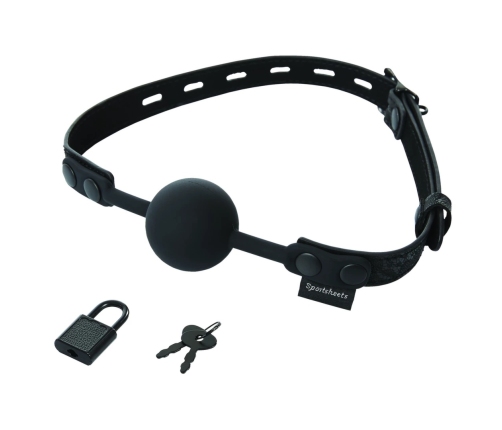 Sportsheets - Sincerely Locking Lace Silicone Ball Gag
