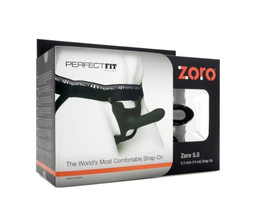 Perfect Fit - Zoro Strap-On 14 cm Black