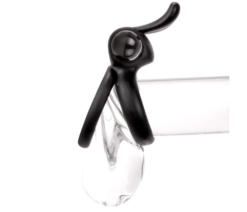 Screaming O Charged Ohare XL Intimate Double Ring Black Silicone