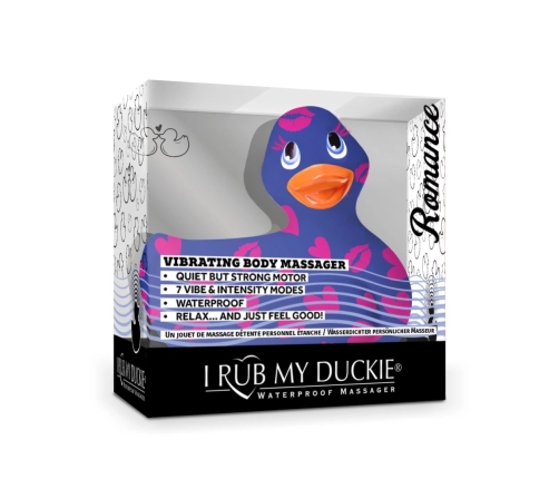 I Rub My Duckie 2.0 Romance Massage Duck Purple & Pink, Waterproof