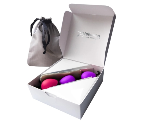 Joydivision - Joyballs Secret Set (Magenta & Black and Lila & Black)