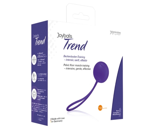 Joydivision Joyballs Trend Single Violet - Medical Silicone Training Ball