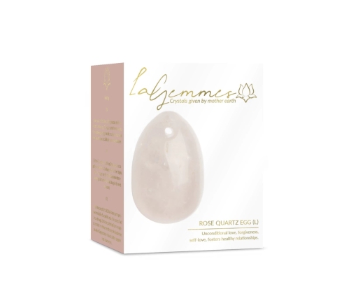La Gemmes - Yoni Egg Rose Quartz L