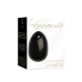 La Gemmes Black Obsidian Egg L - Natural Stone Pelvic Floor Trainer 5x3.5cm