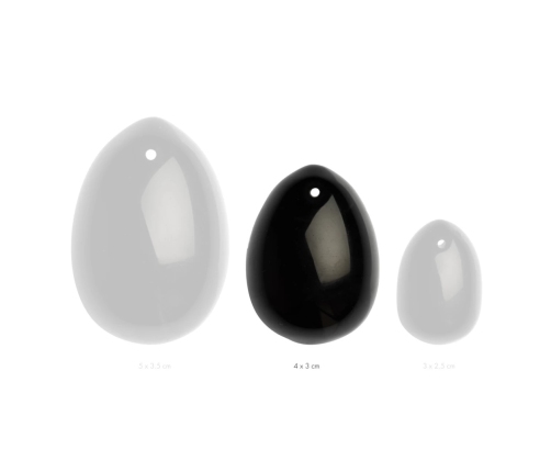 La Gemmes - Yoni Egg Black Obsidian M