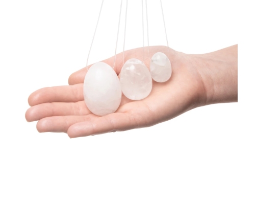 La Gemmes - Yoni Egg Set Clear Quartz