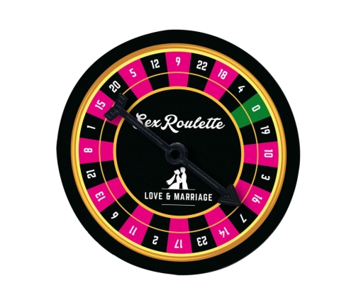 Tease & Please Sex Roulette Love & Marriage Game Multilingual Edition