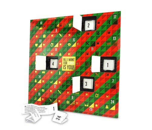 Shots Advent Calendar Multilingual 24 Days Intimate Gift Set