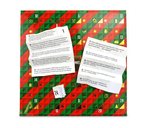 Shots Advent Calendar Multilingual 24 Days Intimate Gift Set