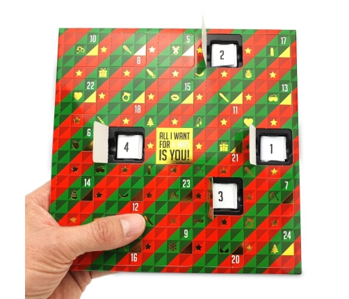 Shots Advent Calendar Multilingual 24 Days Intimate Gift Set