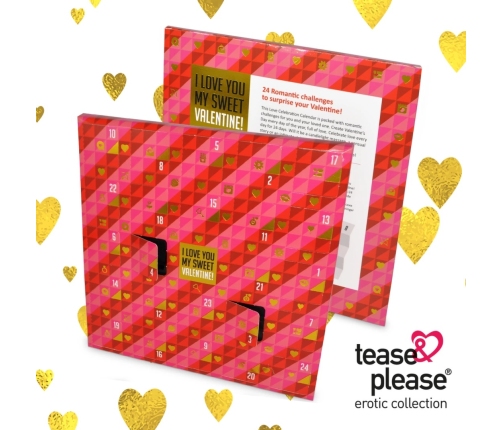 Loveboxxx Valentine Advent Calendar Multilingual 24-Day Surprise Set