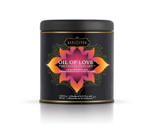 Kama Sutra Oil of Love Limited Edition Flavour Collection 6 x 22 ml