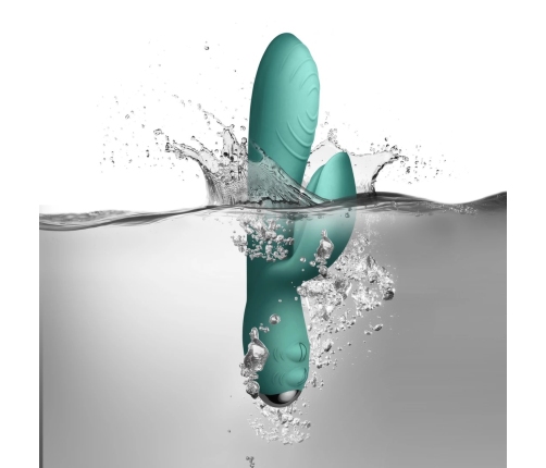 Rocks-Off Every Girl Teal Intimate Dual-Motor Silicone Device
