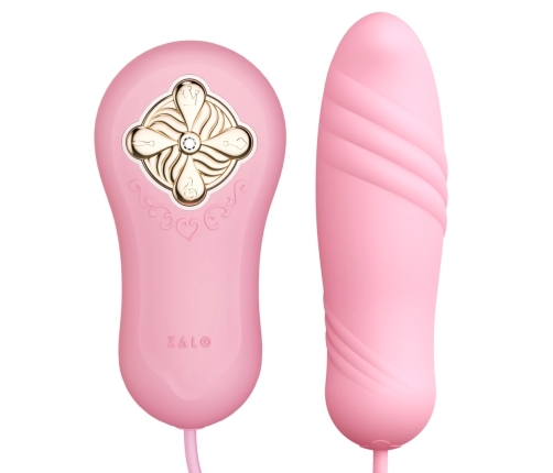 ZALO Temptation Preheating Bullet Thruster Pink - Swarovski, USB, Heating