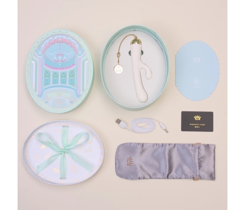 ZALO Ichigo Vanilla White - Dual Motor Intimate Device, App Control, 18K Gold