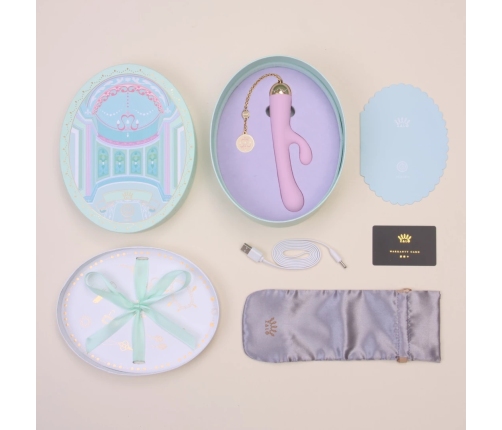 ZALO Ichigo Berry Violet Intimate Machine with Dual Motors, App Control