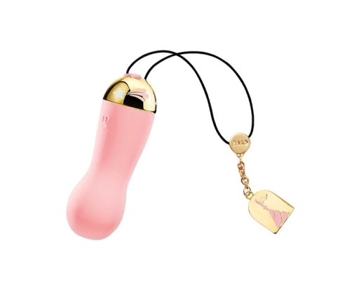 ZALO Baby Star Intimate Device Strawberry Pink, App-Controlled, 80mm
