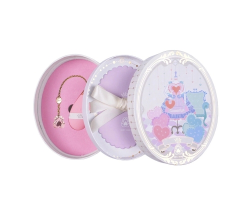 ZALO Baby Heart Pink - App-Controlled Silicone Body Massager Strawberry