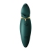 ZALO Hero Jewel Green - PulseWave Intimate Device, Ergonomic, Swarovski