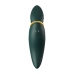 ZALO Hero Jewel Green - PulseWave Intimate Device, Ergonomic, Swarovski