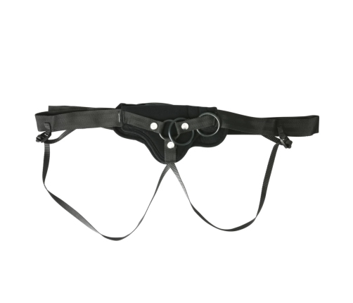 Sportsheets Divine Diva Adjustable Plus Size Harness, Black, 71-208cm