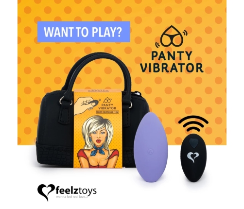 FeelzToys - Panty Vibe Remote Controlled Vibrator Purple