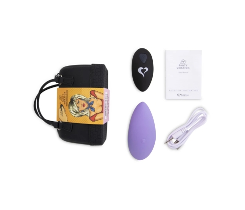 FeelzToys - Panty Vibe Remote Controlled Vibrator Purple