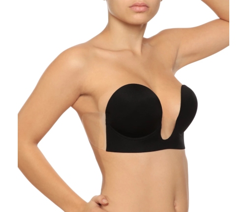 Bye Bra U-Style Bra Cup A Black - Adhesive Push-Up System