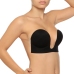 Bye Bra U-Style Bra Cup A Black - Adhesive Push-Up System
