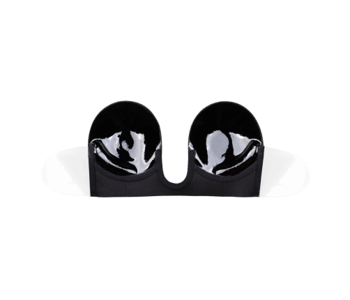 Bye Bra U-Style Support Bra Cup B Black - Adhesive, Low-Cut Solution