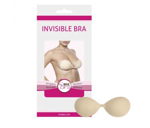 Bye Bra - Invisible Bra Cup C Nude