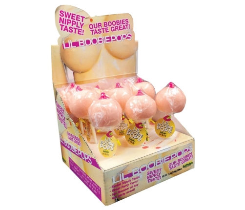 Spencer & Fleetwood Boobie Pop Strawberry Flavour Lollipop 40g