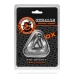 Oxballs Tri-Sport Steel Series Anatomical Support Ring 4.4 cm